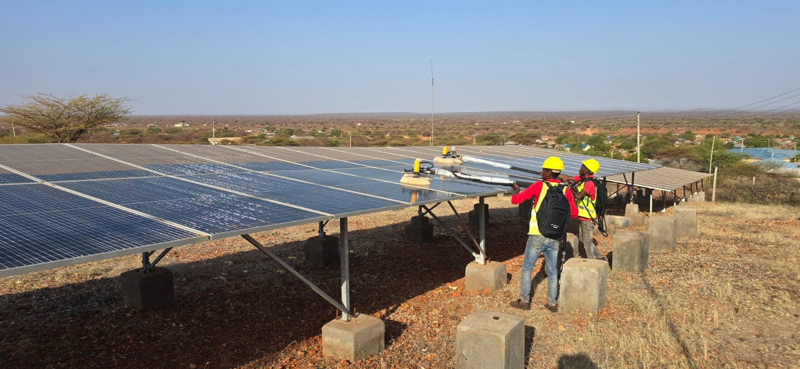 Off-Grid Power Station Maintenance